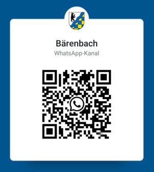QR-Code WhatsApp-Kanal Bärenbach